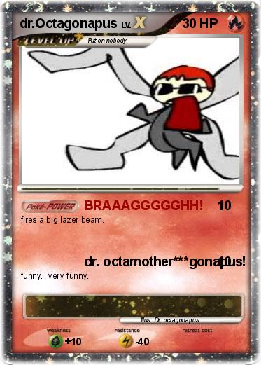 Pokemon dr.Octagonapus