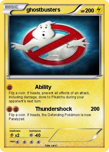 Pokemon ghostbusters