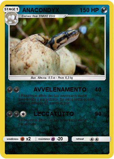 Pokemon ANACONDYX