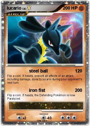 Pokemon lucario