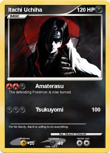 Pokemon Itachi Uchiha