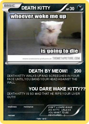 Pokemon DEATH KITTY
