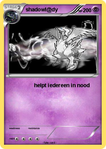 Pokemon shadowl@dy