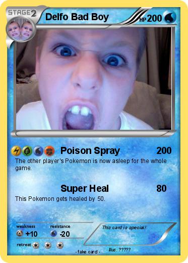 Pokemon Delfo Bad Boy