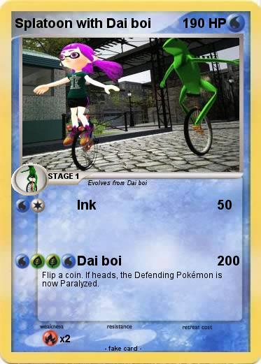 Pokemon Splatoon with Dai boi