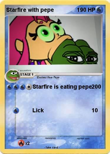 Pokemon Starfire with pepe