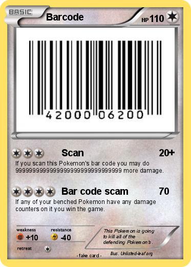 Pokemon Barcode