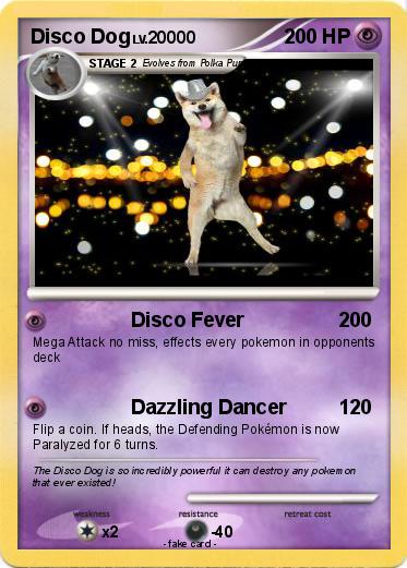 Pokemon Disco Dog