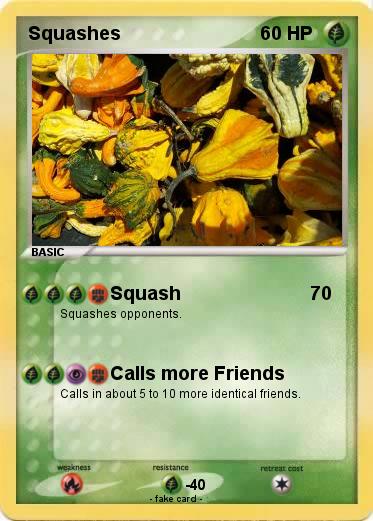 Pokemon Squashes