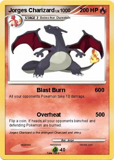 Pokemon Jorges Charizard