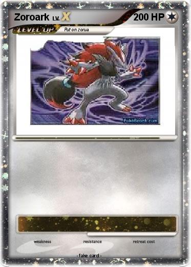Pokemon Zoroark