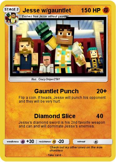 Pokemon Jesse w/gauntlet