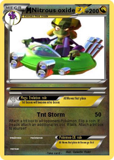 Pokemon Nitrous oxide