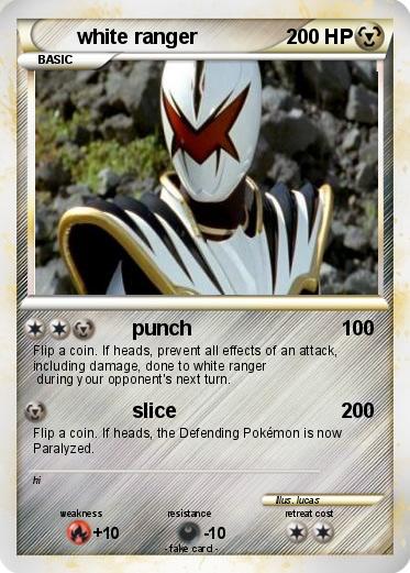 Pokemon white ranger