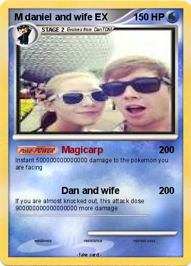 Pokemon M daniel and wife EX