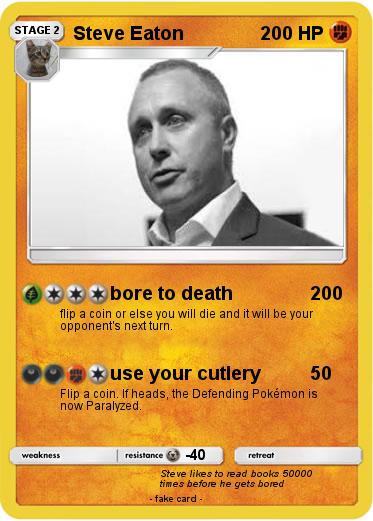 Pokemon Steve Eaton