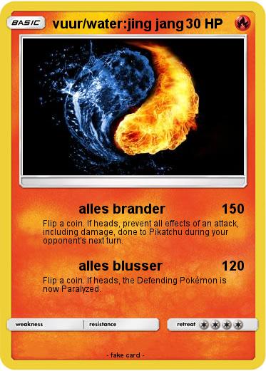 Pokemon vuur/water:jing jang