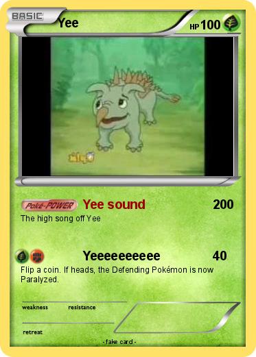 Pokemon Yee