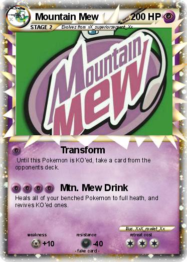 Pokemon Mountain Mew