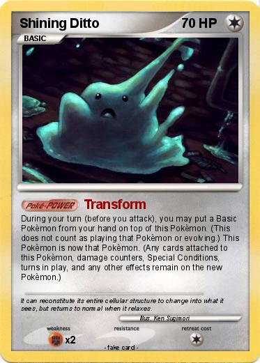 Pokemon Shining Ditto