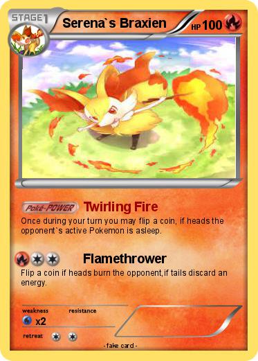 Pokemon Serena`s Braxien