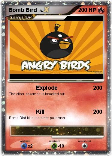 Pokemon Bomb Bird