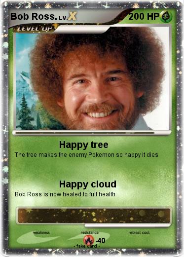 Pokemon Bob Ross.