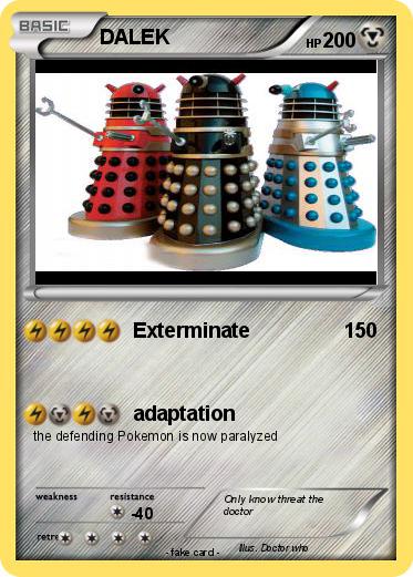 Pokemon DALEK
