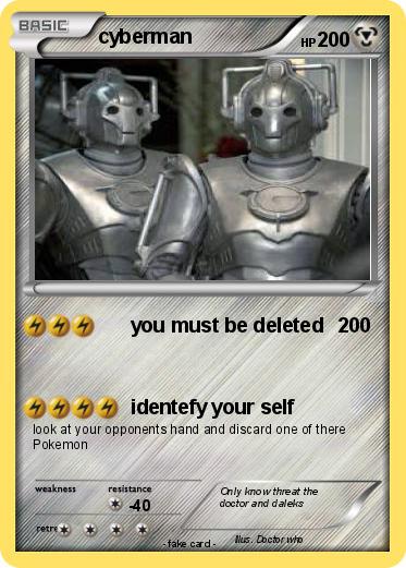 Pokemon cyberman