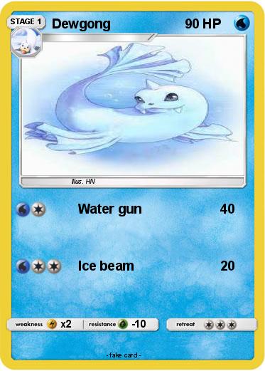 Pokemon Dewgong