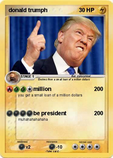 Pokemon donald trumph
