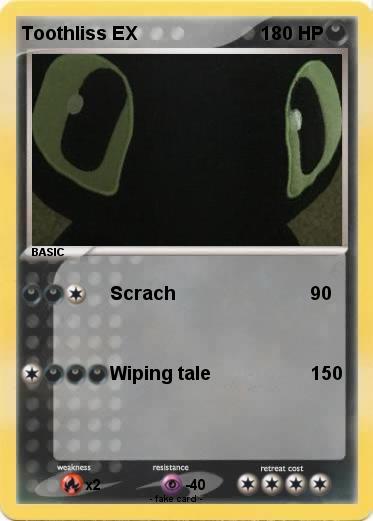 Pokemon Toothliss EX