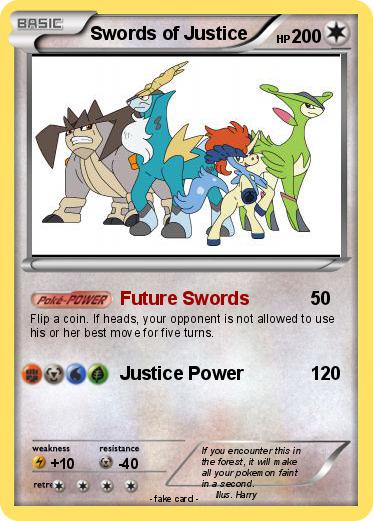 Pokemon Swords of Justice
