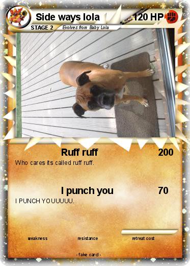 Pokemon Side ways lola