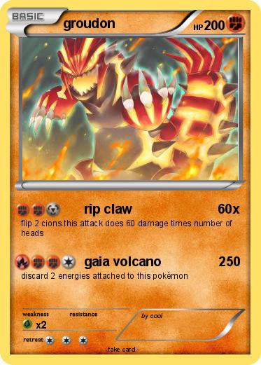 Pokemon groudon