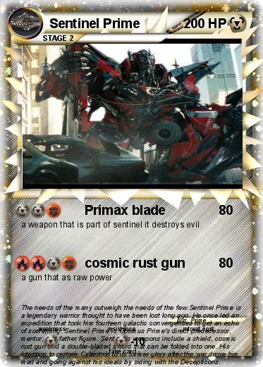 Pokemon Sentinel Prime