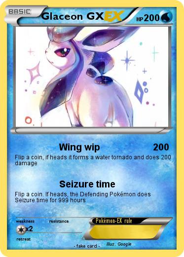 Pokemon Glaceon GX