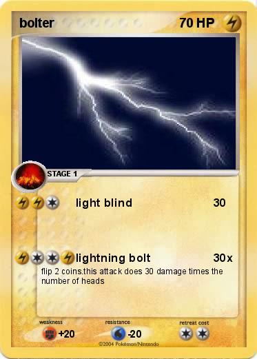 Pokemon bolter