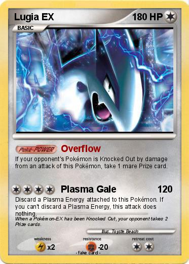 Pokemon Lugia EX