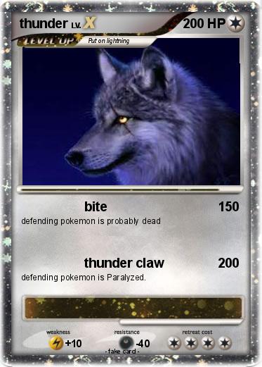 Pokemon thunder