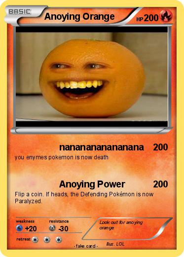 Pokemon Anoying Orange Pokemon Anoying Orange