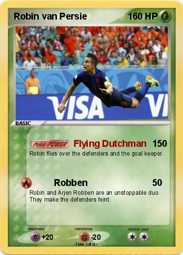 Pokemon Robin van Persie