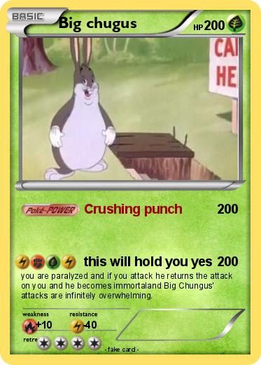 Pokemon Big chugus