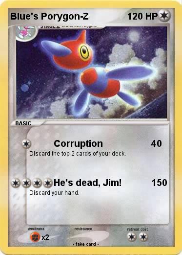 Pokemon Blue's Porygon-Z