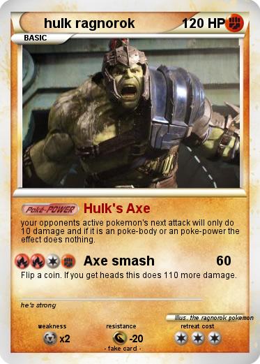 Pokemon hulk ragnorok