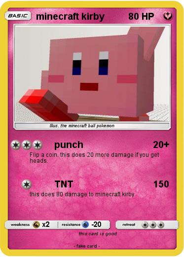 Pokemon minecraft kirby