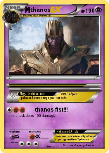Pokemon thanos