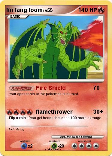 Pokemon fin fang foom