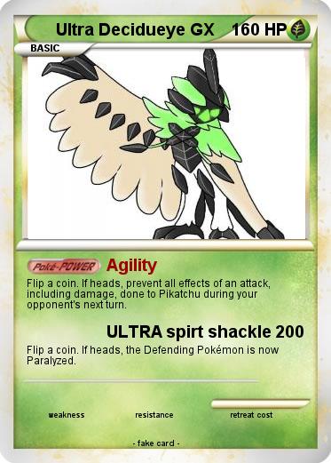 Pokemon Ultra Decidueye GX