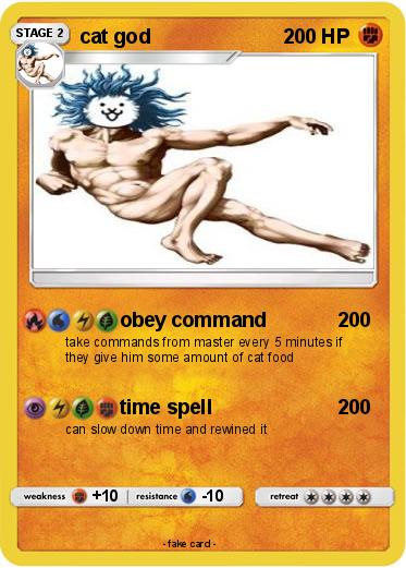 Pokemon cat god